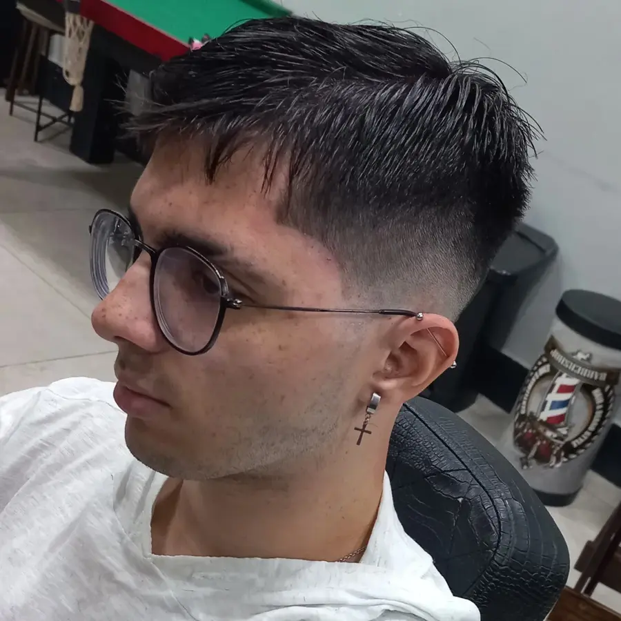 Corte na Barbearia TOP